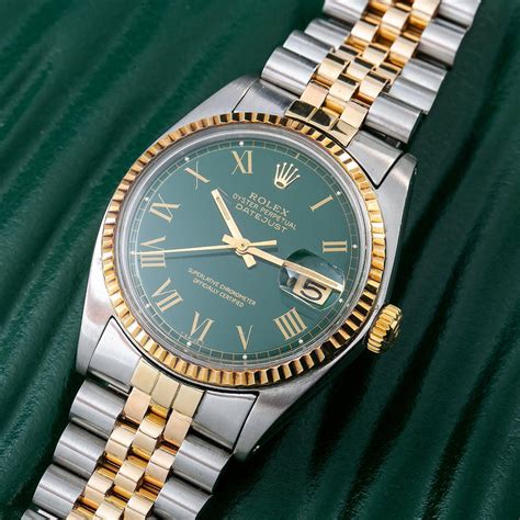 rolex two tone green face.jpg